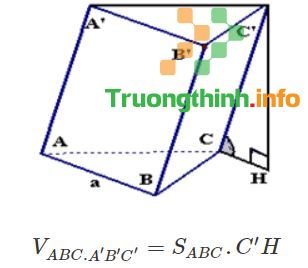                       Khái niệm và công thức tính thể tích của khối đa diện