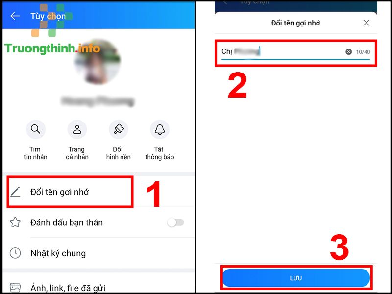 Cách đổi tên bạn bè trên Zalo bằng điện thoại, máy tính nhanh nhất - Tin Công Nghệ