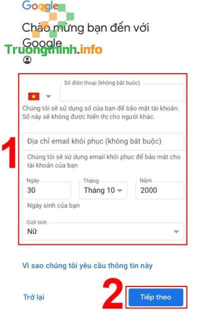                       Cách tạo lập, đăng ký tài khoản Gmail mới trên điện thoại, máy tính