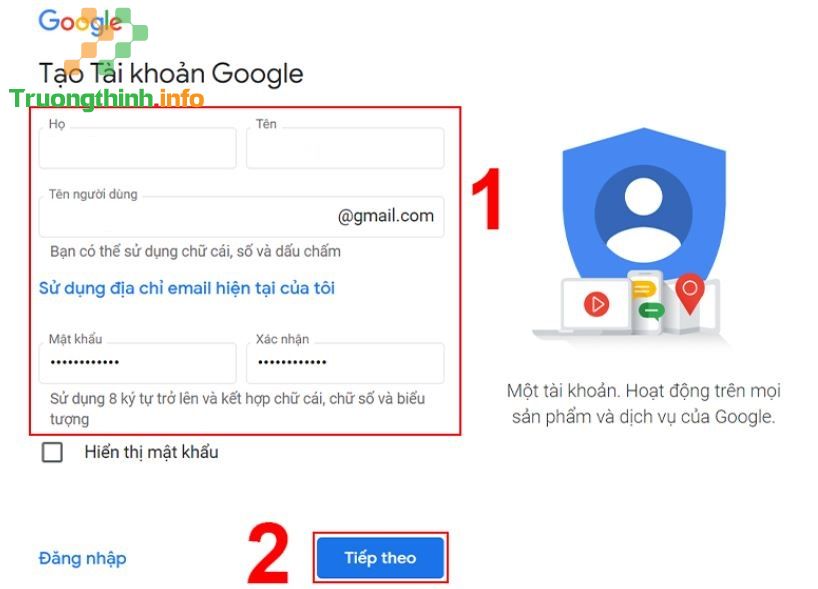                       Cách tạo lập, đăng ký tài khoản Gmail mới trên điện thoại, máy tính