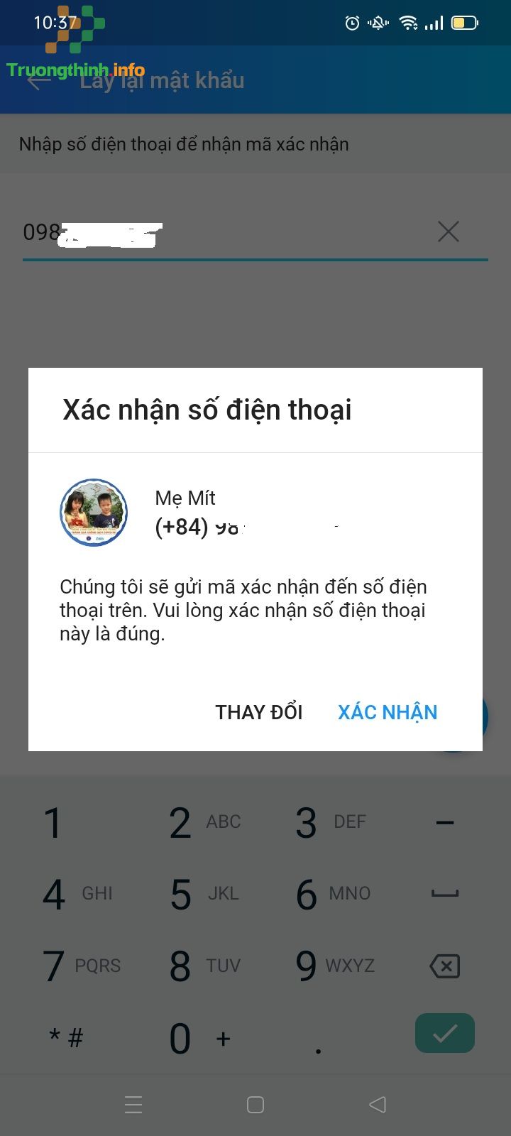                       Cách lấy lại mật khẩu Zalo bằng username cực dễ