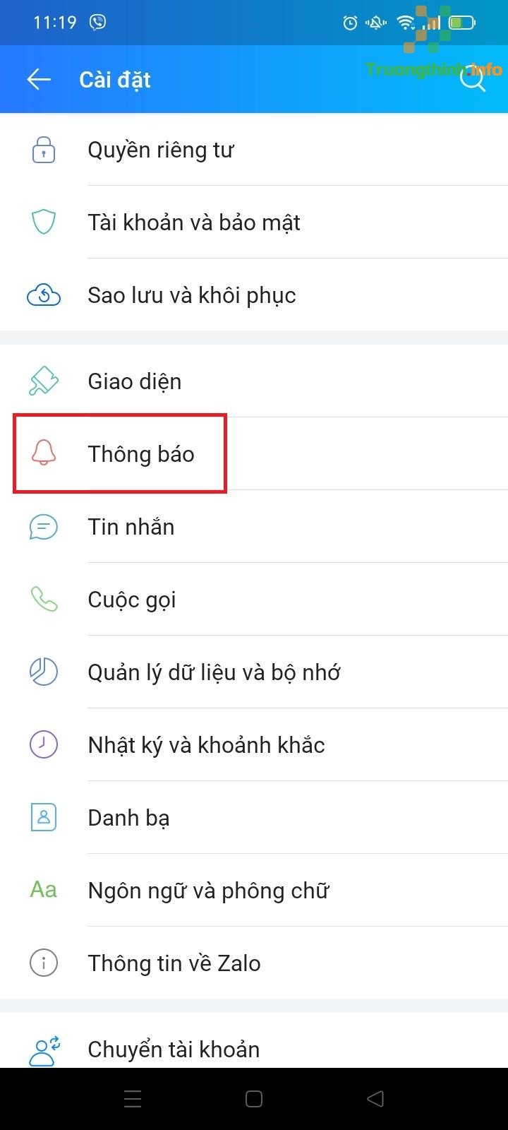                       Cách mở, tắt thông báo ngày sinh nhật trên Zalo siêu dễ