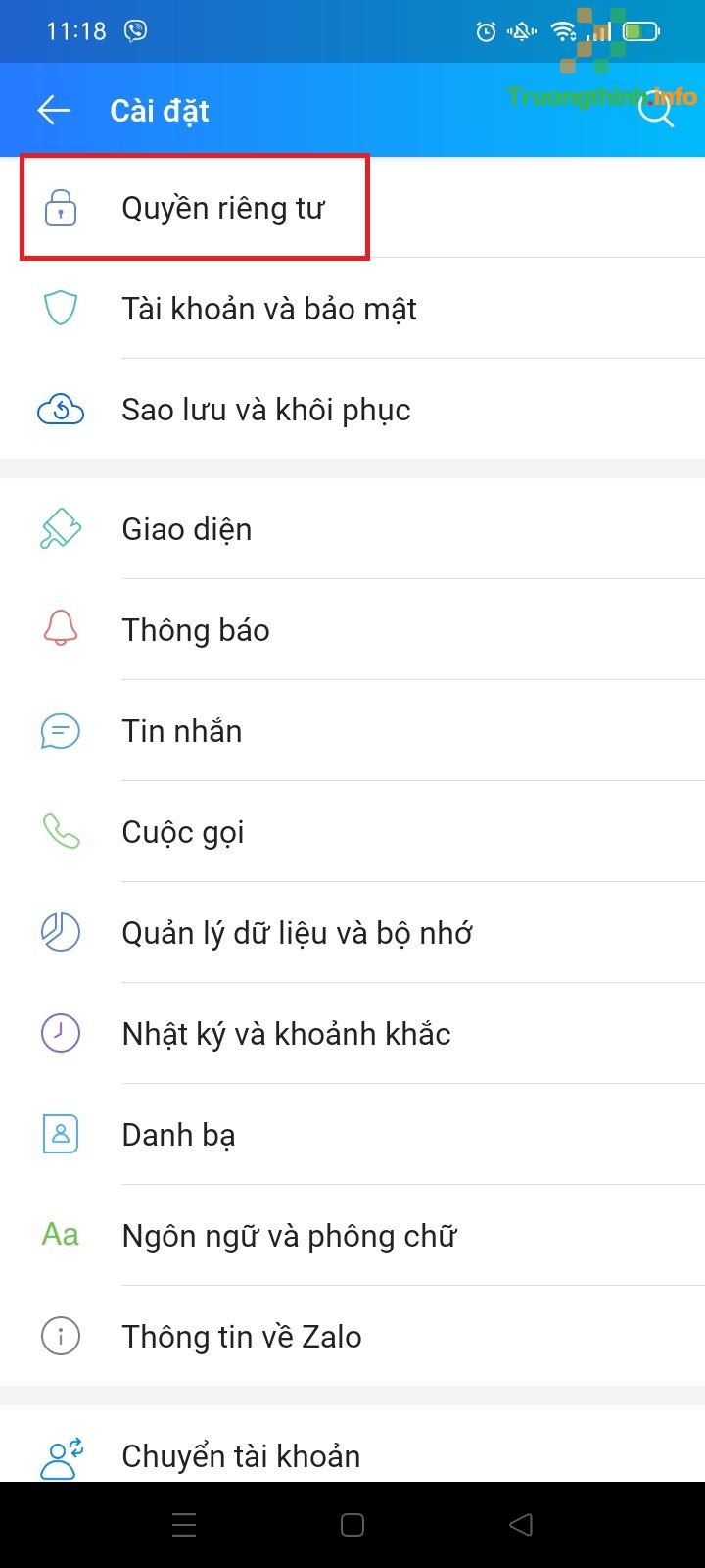                       Cách mở, tắt thông báo ngày sinh nhật trên Zalo siêu dễ