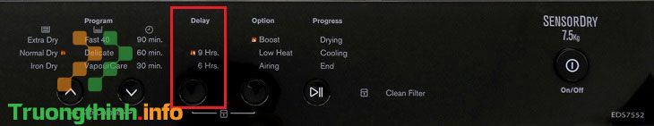                       Hướng dẫn chi tiết cách dùng máy sấy quần áo Electrolux EDS7552