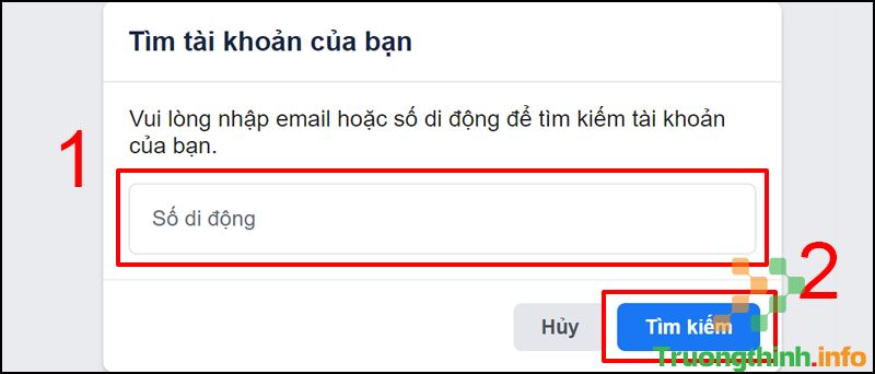 Cách lấy lại mật khẩu Facebook không cần email và số điện thoại (2021) - Tin Công Nghệ