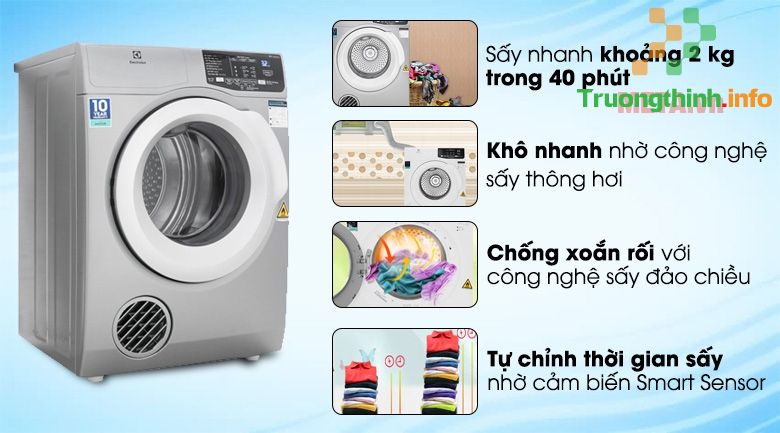 So sánh máy sấy thông hơi Electrolux dòng EDS và EDV có gì khác nhau?