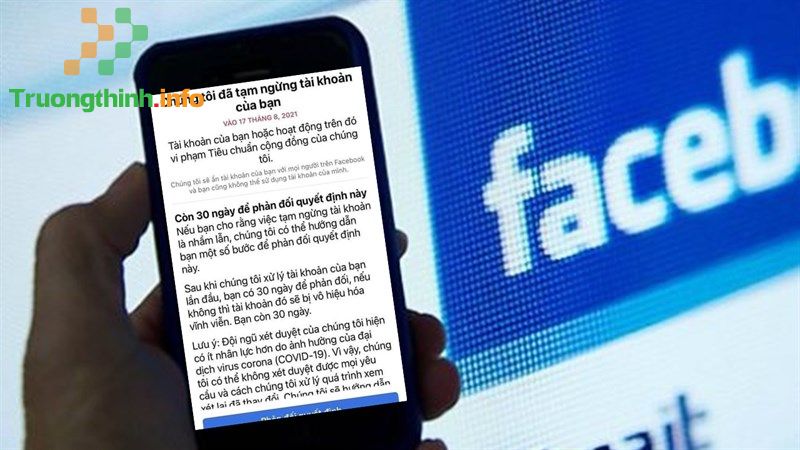 Tài khoản Facebook bị vô hiệu hóa trong bao lâu? Làm sao để khôi phục? - Tin Công Nghệ