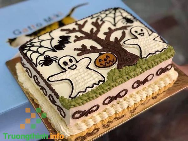                       Mẫu bánh kem Halloween, bánh sinh nhật Halloween đẹp, ma quái