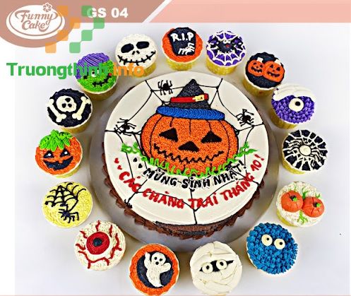                       Mẫu bánh kem Halloween, bánh sinh nhật Halloween đẹp, ma quái