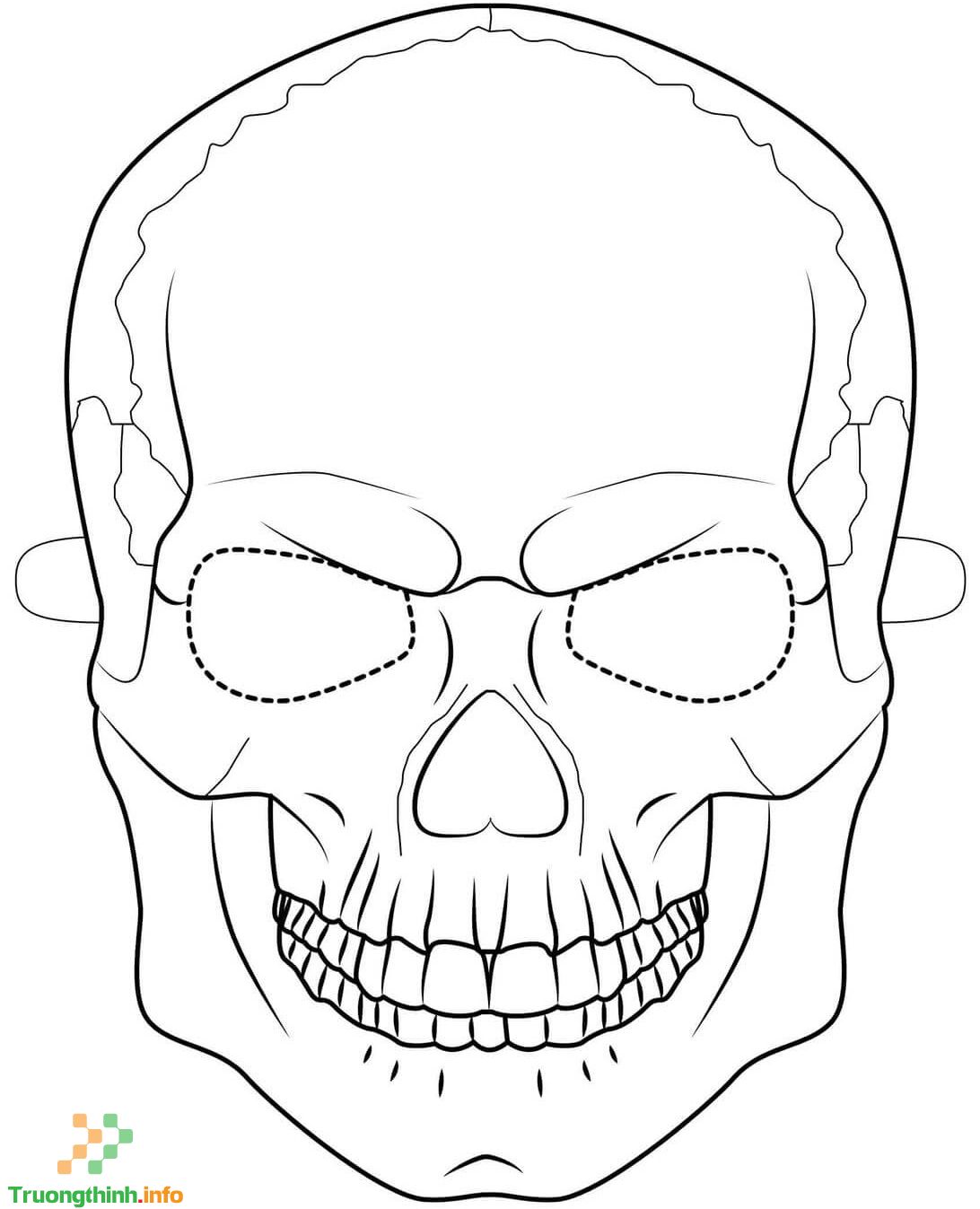 Cách làm mặt nạ Halloween kinh dị bằng giấy đẹp nhất 2023