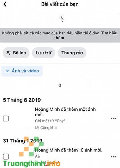                       Cách xóa hết tất cả bài viết trên Facebook nhanh nhất bằng điện thoại