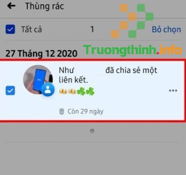                       Cách khôi phục lại bài viết đã xóa trên Facebook bằng điện thoại cực dễ