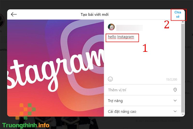 Cách đăng bài trên Instagram máy tính cập nhật mới nhất 2021 - Tin Công Nghệ