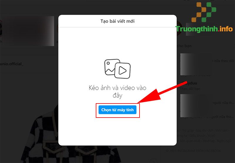 Cách đăng bài trên Instagram máy tính cập nhật mới nhất 2021 - Tin Công Nghệ