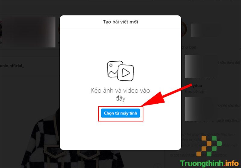Cách đăng bài trên Instagram máy tính cập nhật mới nhất 2021 - Tin Công Nghệ
