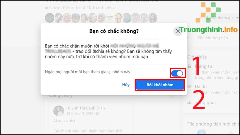 Cách chặn người khác thêm, mời vào nhóm trên Facebook đơn giản - Tin Công Nghệ