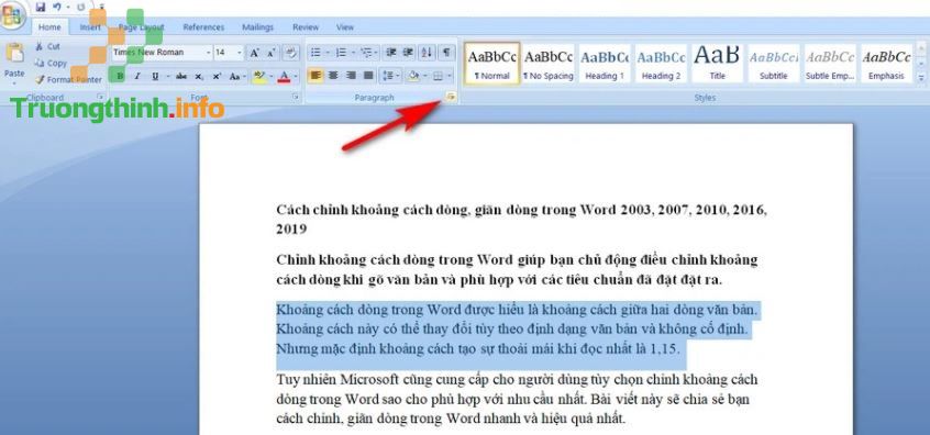                           Cách giãn dòng trong Word, chỉnh khoảng cách chữ trong Word chuẩn nhất