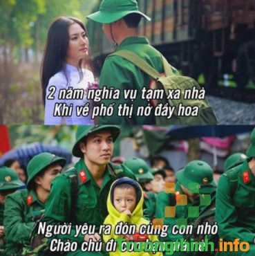                           Những stt đi nghĩa vụ quân sự hay, stt đi nghĩa vụ quân sự hài hước nhất