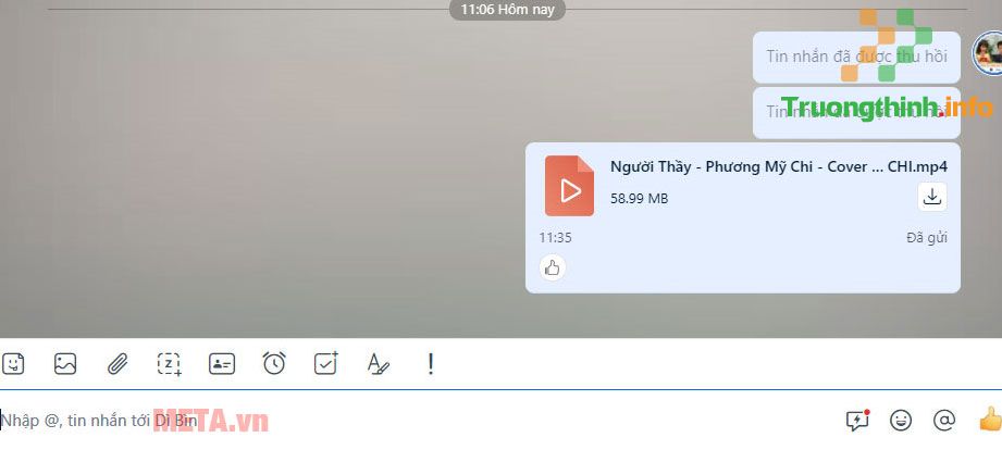                           Cách gửi video dài dung lượng lớn qua Zalo trên máy tính, điện thoại