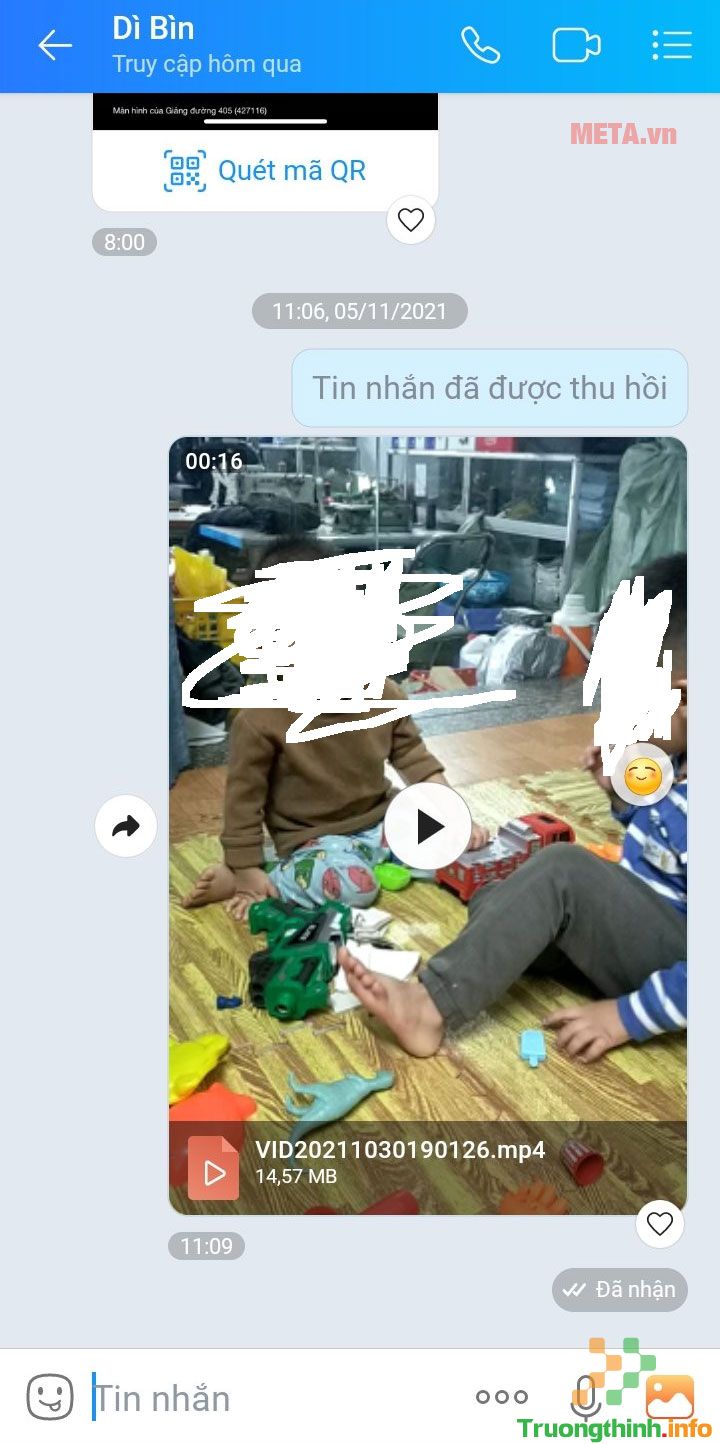 Cách gửi video dài dung lượng lớn qua Zalo trên máy tính, điện thoại