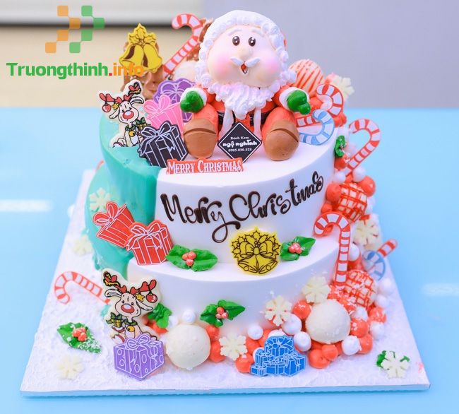                           Mẫu bánh kem ông già Noel, bánh sinh nhật ông già Noel đẹp nhất