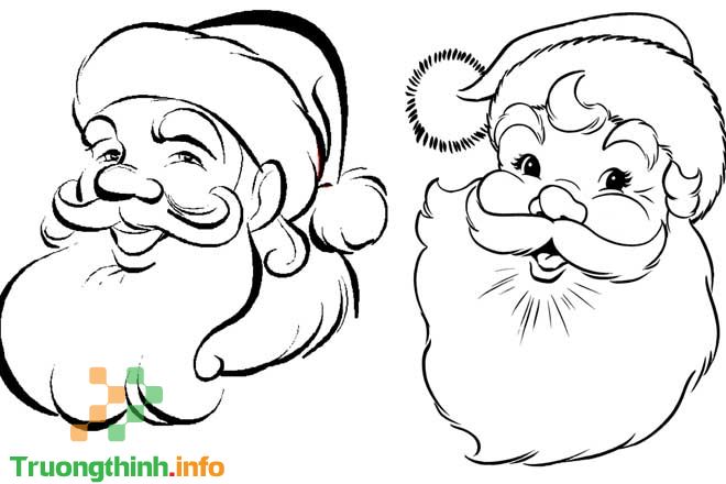                           Cách vẽ ông già Noel, tô màu hình ông già Noel đơn giản mà đẹp