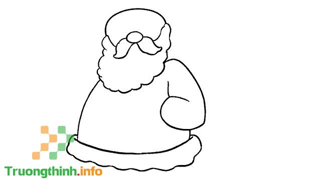                           Cách vẽ ông già Noel, tô màu hình ông già Noel đơn giản mà đẹp