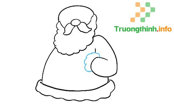                           Cách vẽ ông già Noel, tô màu hình ông già Noel đơn giản mà đẹp