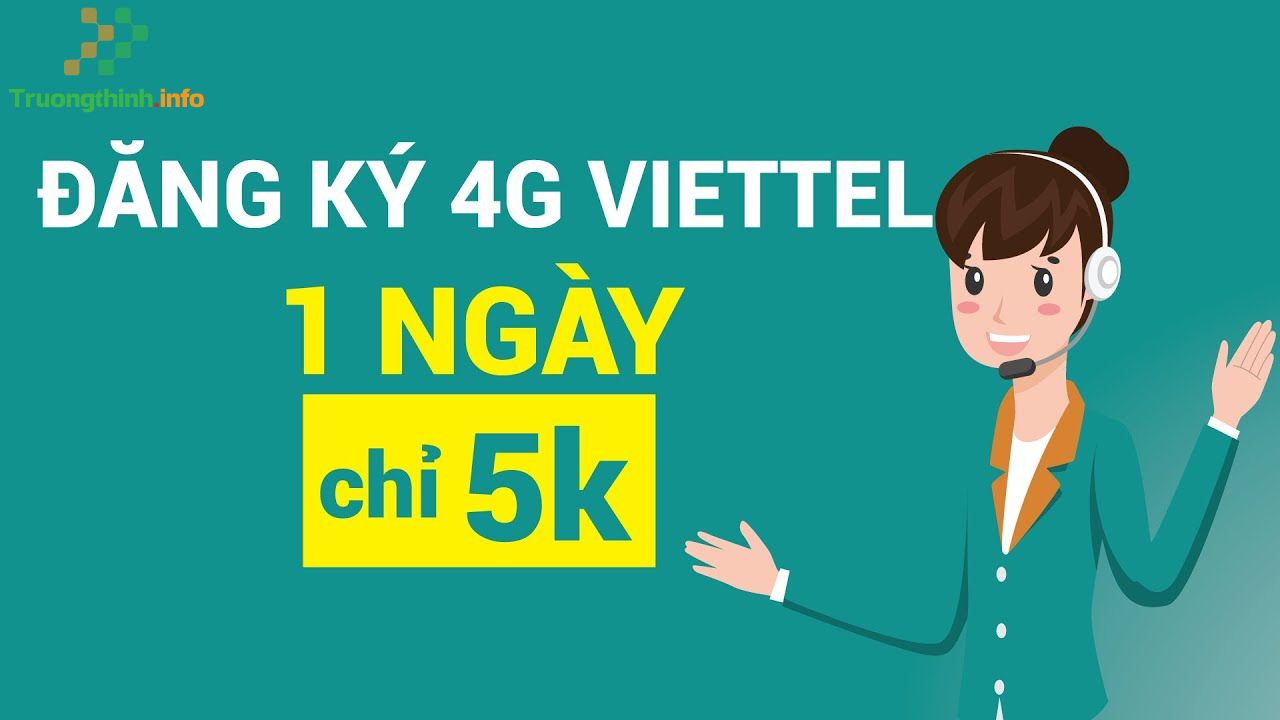 Cách đăng ký 4G Viettel 1 ngày đúng cú pháp
