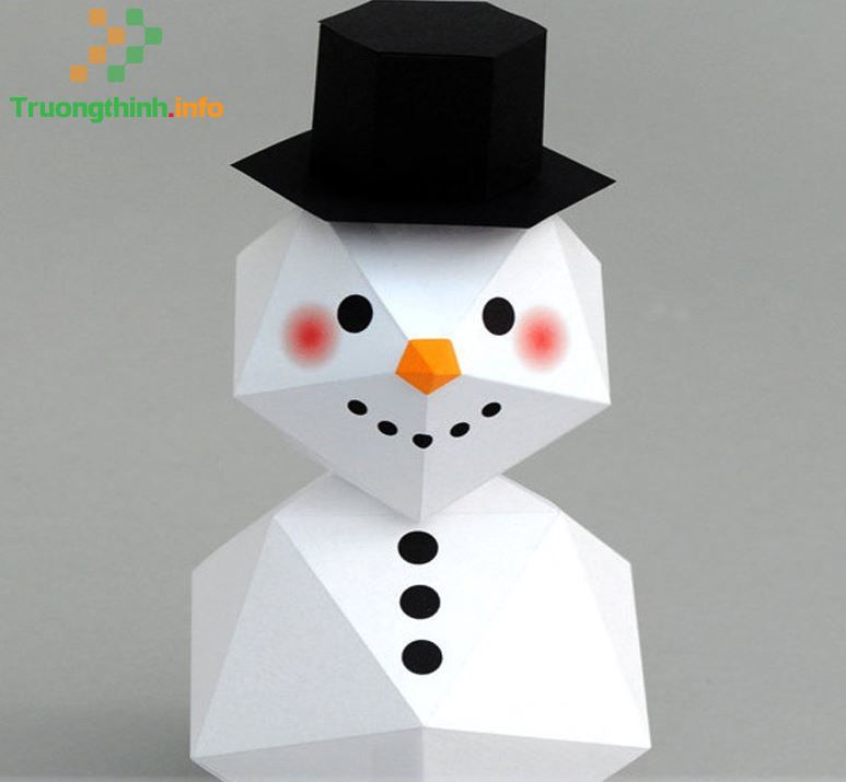                           3 cách làm người tuyết Noel handmade đẹp, đơn giản