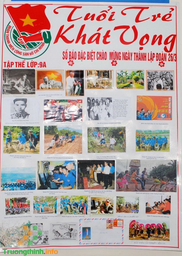                           Mẫu báo tường 26/3 đẹp, lời ngỏ báo tường 26/3 hay