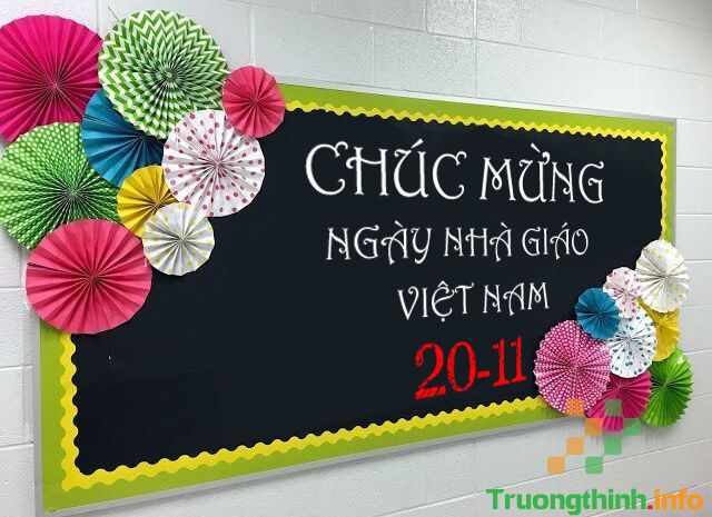                           Cách trang trí bảng 20/11 đẹp cho lớp học mừng ngày Nhà giáo Việt Nam