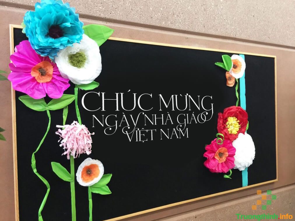                           Cách trang trí bảng 20/11 đẹp cho lớp học mừng ngày Nhà giáo Việt Nam