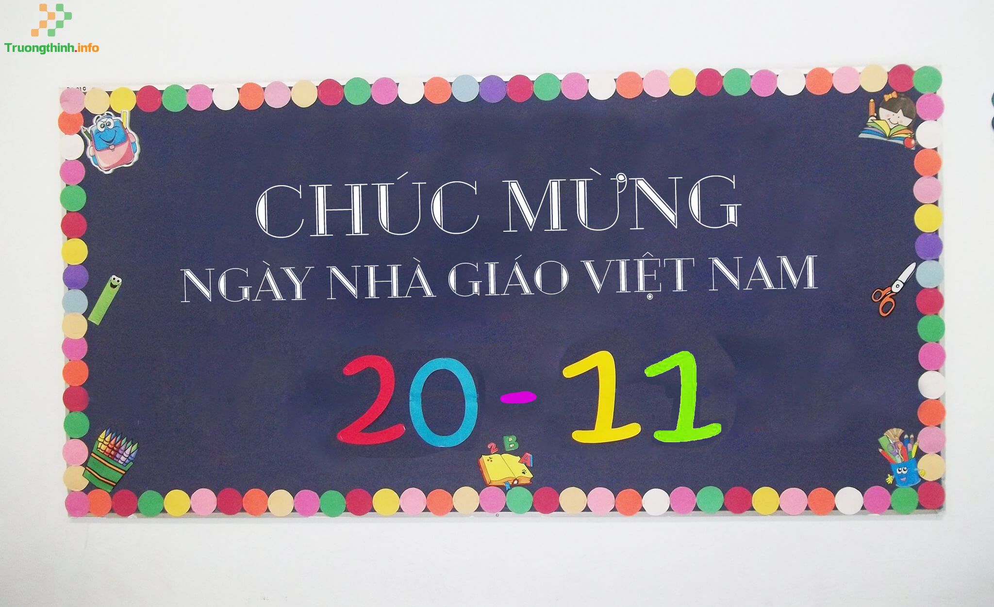                           Cách trang trí bảng 20/11 đẹp cho lớp học mừng ngày Nhà giáo Việt Nam