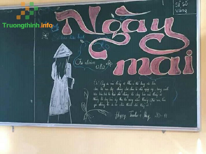                           Cách trang trí bảng 20/11 đẹp cho lớp học mừng ngày Nhà giáo Việt Nam