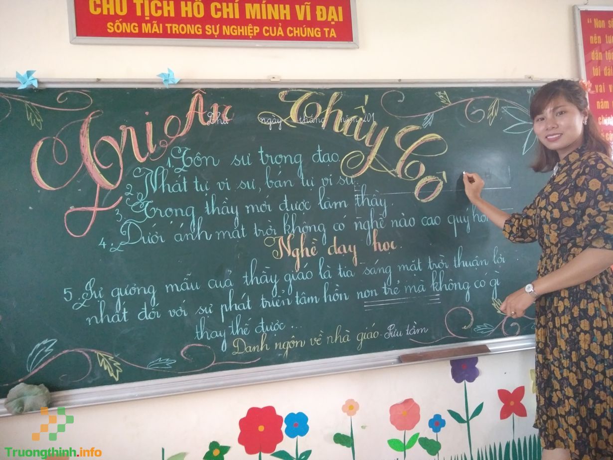                           Cách trang trí bảng 20/11 đẹp cho lớp học mừng ngày Nhà giáo Việt Nam