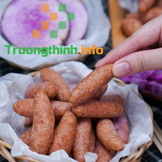 Cách làm bánh khoai mỡ chiên ngon, giòn lâu