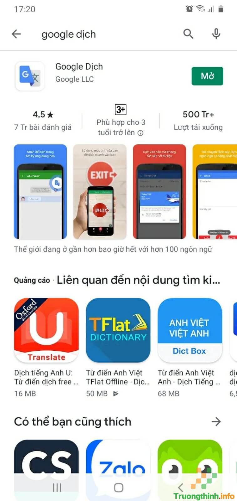                           Dịch tiếng Anh bằng camera, Google dịch bằng máy ảnh trên iPhone cực nhanh