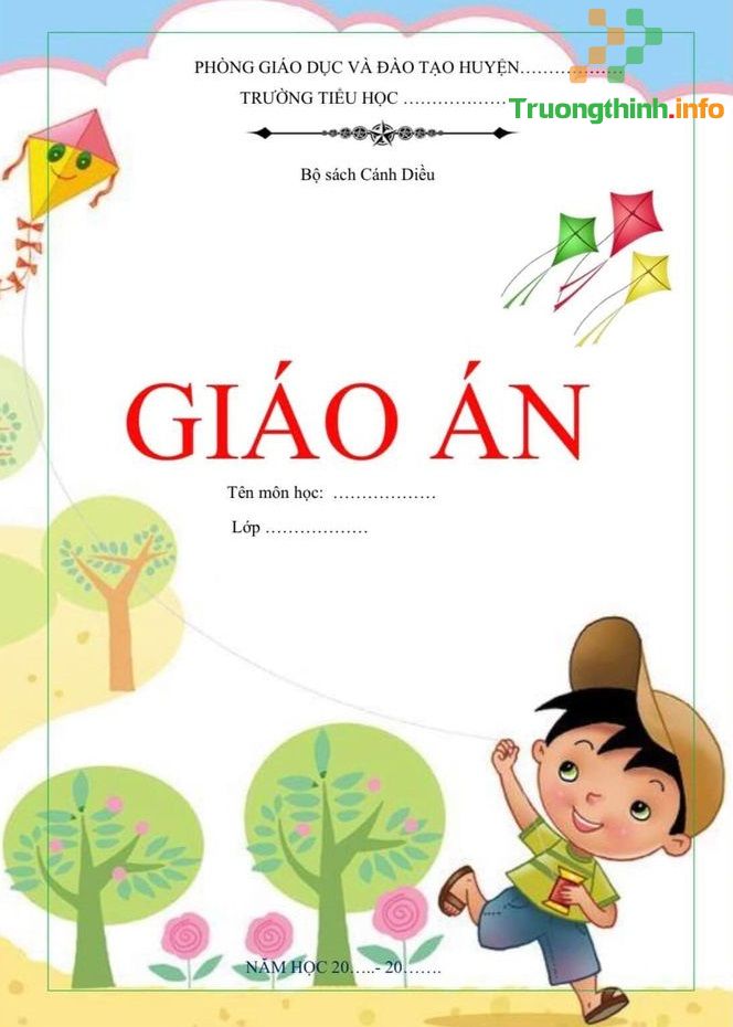                           15+ mẫu bìa giáo án đẹp, đơn giản (kèm link tải)