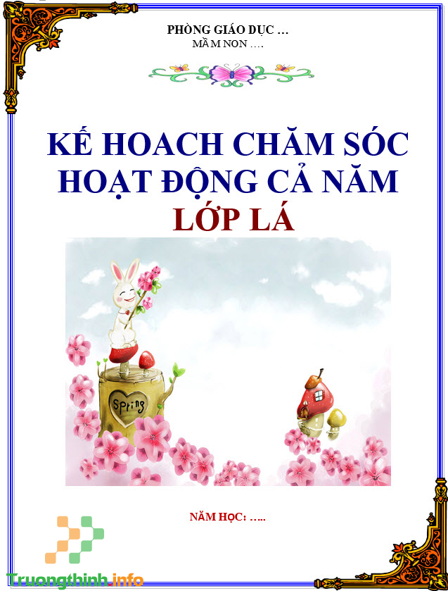                           15+ mẫu bìa giáo án đẹp, đơn giản (kèm link tải)