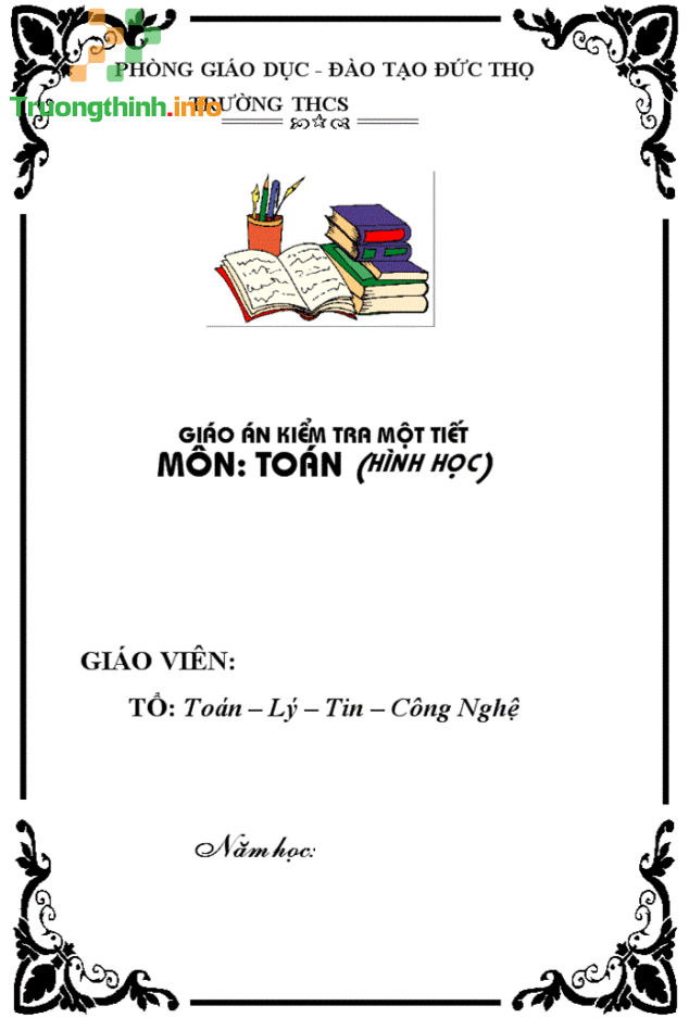                           15+ mẫu bìa giáo án đẹp, đơn giản (kèm link tải)