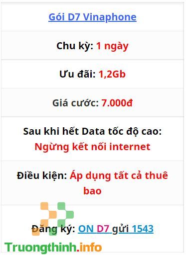                           Cách đăng ký 4G Vina 1 ngày 2k, 5k, 7k, 10k, 15k