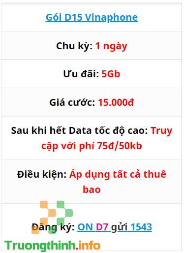                           Cách đăng ký 4G Vina 1 ngày 2k, 5k, 7k, 10k, 15k