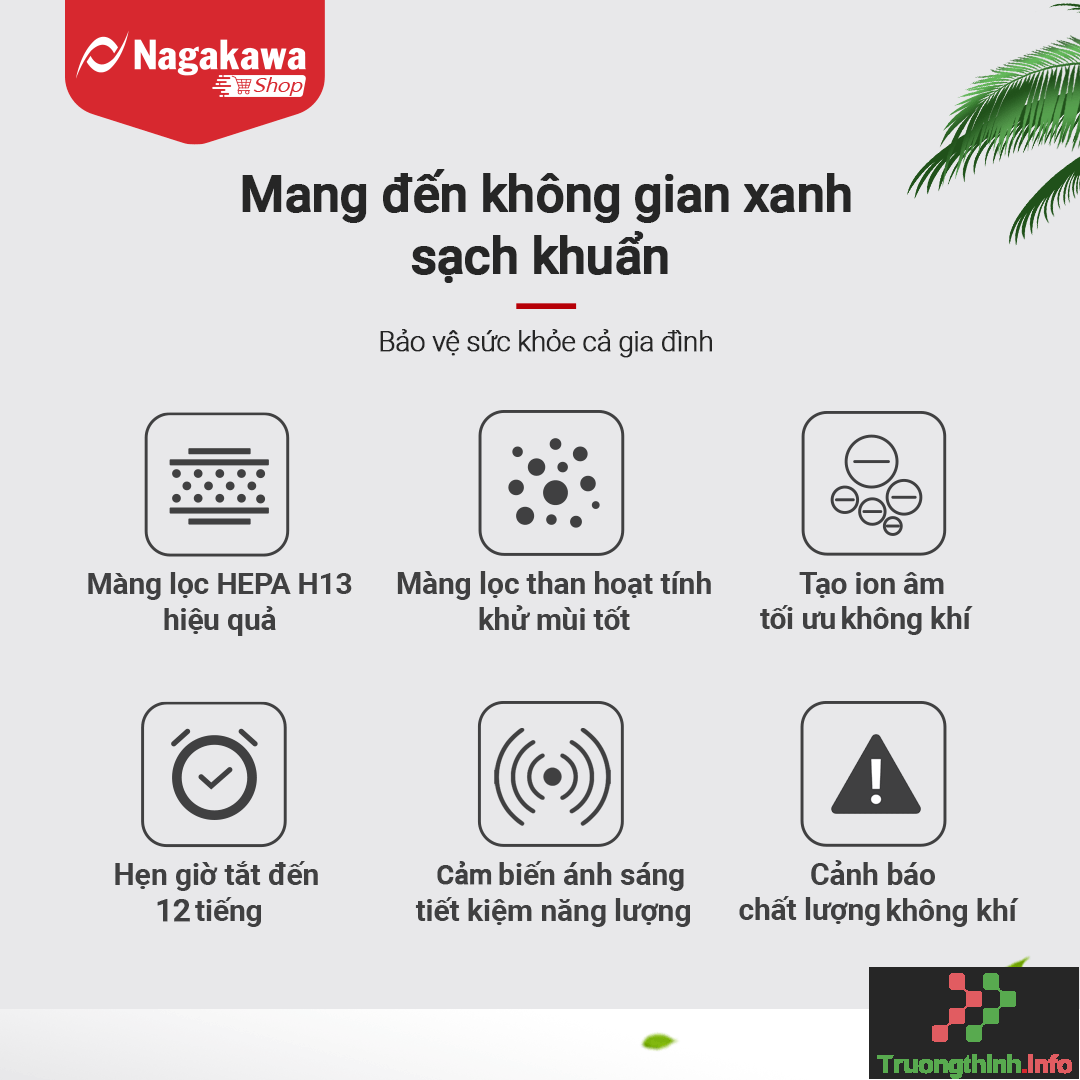 Những công dụng tuyệt vời của máy lọc không khí đối với sức khỏe