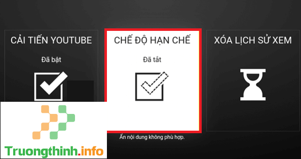                           Hướng dẫn cách chặn kênh YouTube xấu trên tivi Samsung, LG, Sony