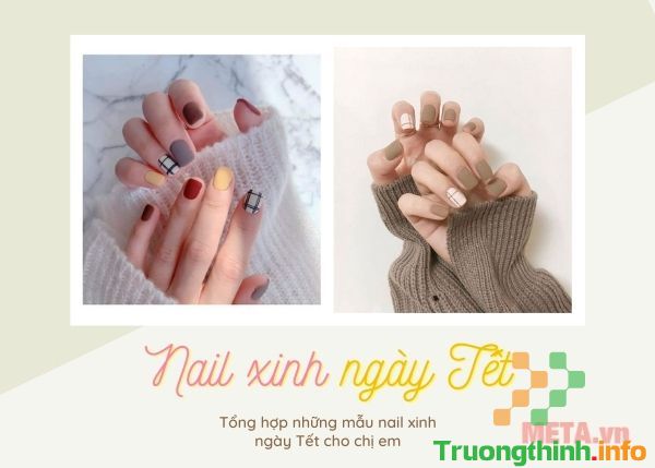                           Gợi ý 50+ mẫu móng tay đẹp ngày Tết, mẫu nail Tết đơn giản đón Tết