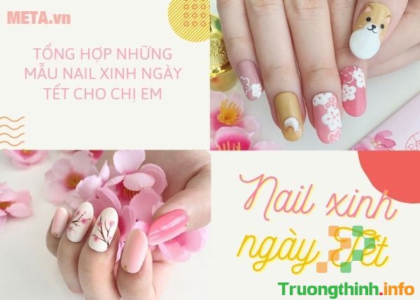                           Gợi ý 50+ mẫu móng tay đẹp ngày Tết, mẫu nail Tết đơn giản đón Tết