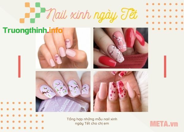                           Gợi ý 50+ mẫu móng tay đẹp ngày Tết, mẫu nail Tết đơn giản đón Tết