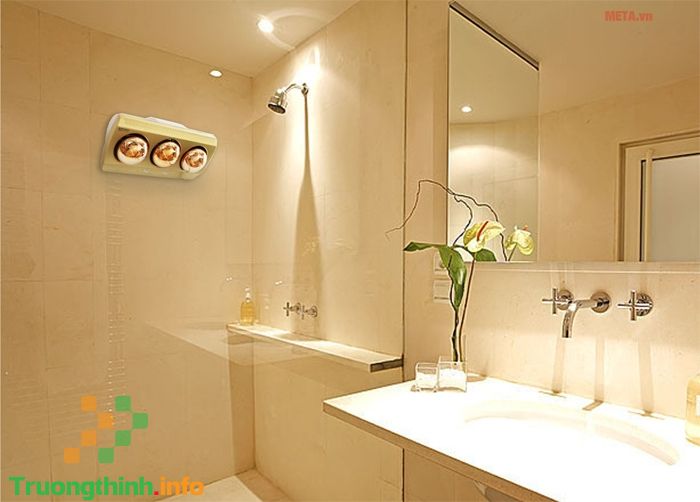 1️⃣】 Cách chọn đèn sưởi nhà tắm phù hợp với diện tích phòng ...