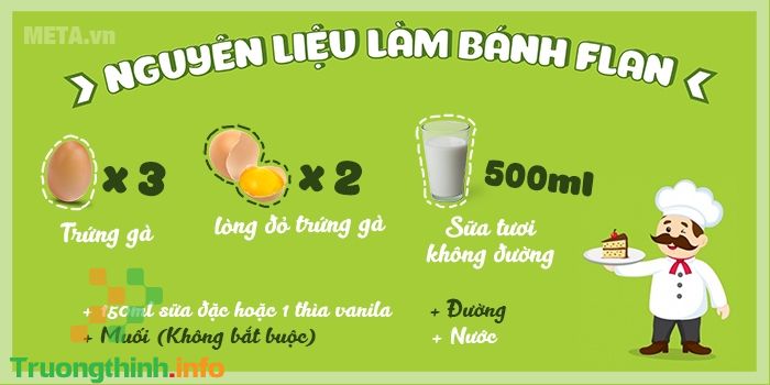                           Hướng dẫn 4 bước làm bánh Flan bằng lò nướng thơm ngon tại nhà